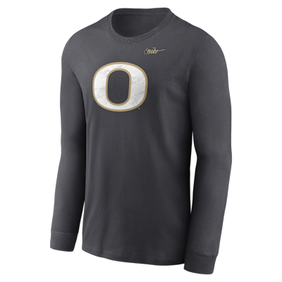 Oregon Alt Men's Nike Dri-FIT College Long-Sleeve T-Shirt